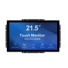 IP65 waterproof and antivandal lcd led monitor vga capacitive touch screen 21.5 inch open frame monitor