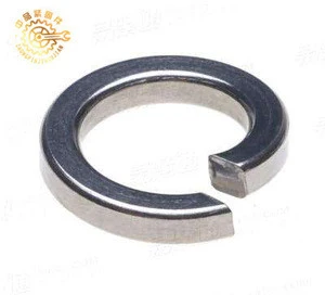 Iron fastener grade 4/6/8 white zinc DIN 127 type a / b or other standard carbon steel spring self lock washer with square ends