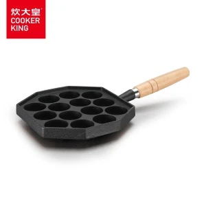 Japanese meatballs die-casting carbon steel cookware J18ATQ6