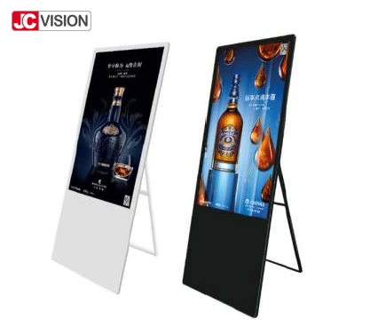 JCVISION 43inch Floor stand display advertising digital Media Player Board lcd tv display