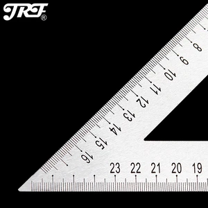 JRF Triangle Ruler Angle Protractor Measuring Ruler 130mm