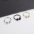 Import JUHU 2021 adjustable fashion rings Simple colorful Ring ball Link Ring Jewelry women Wholesale 2021 ringsJUHU 2021 adjustable fa from China