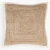 Import Jute decorative new design knitted solid hand woven cushion cover from India