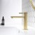 Import Kaiping luxury brass bathroom gold basin faucet from China