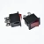 Import KCD1 rocker switch 4pins 2files with red LED indicator 21*15mm on/off 10A250VAC power control switch from China