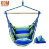 KDM Swing Hanging Chair With Cushions - Best 2020 Hammock Chair  - High Quality Cotton &amp; Polyester Fabric - KDMCH0002