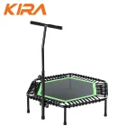 Kids and Adult 48 Inch Mini Trampolines Bungee Mini Trampoline With Handle