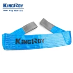 KingRoy 8ton  Grey Flat 6:1/7:1 eye type webbing lifting sling with CE and GS certificate
