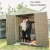 KINYING Brand Wholesale Mini House Professional Plastic Garden Shed Storage Outdoor