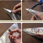 Kitchen cake dessert decoration pastry bag piping bags for cake decorating tools