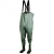 Import KM OEM PVC Waterproof solid durable camo fishing wader rubber waders pants from China
