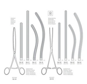 KOCHER Intestinal Clamps - veterinary surgical instruments