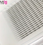 Korea Silk Fiber J B C CC D 0.07 3D Premade Fans W Russian Volume Lashes