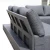 Import KT aluminum modern outdoor sofa outdoor furniture garden furniture set from China