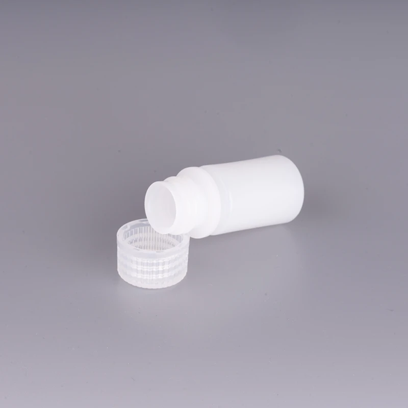 Laboratory Packaging Plastic Bottle Chemical Media Bottle Sample Bo 15 Ml Wide Mouth Hdpe for Reagents Manufacturer Polyethylene