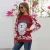 Import Ladies Christmas Sweater European And American New Style Long-Sleeved Pullover Casual Round Neck Long-Sleeved Knitted Women from China