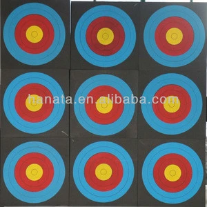 laminated pe foam interlocked compound bow archery target for shooting