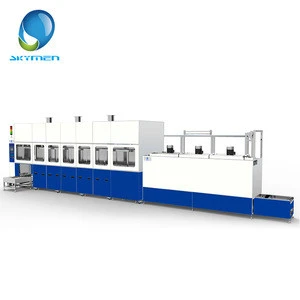 Large factory use ultrasonic cleaning machine for automotive air conditioning compressor parts
