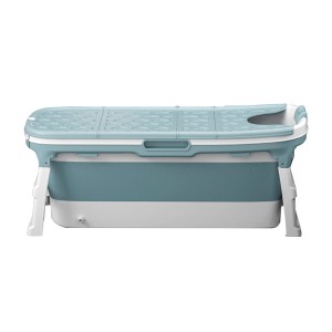Large household folding bath bucket portable bath bucket folding massage bath tub for adults