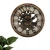 Import Large Noiseless Antique Contour Wall Clock cheap Decorative Home Office Gift from China