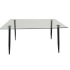 Large Size Home/Restaurant Use Glass Top Dining Table