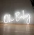 Import Large Stock Glass Silicone LED Lighting Letter Home Decorative Custom Oh Baby Neon Sign from China