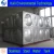 Import large volume food grade square welded stainless steel water storage tank from China