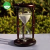 large wooden hourglass 60 minutes sand timer of 32cm