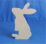 Laser cutting wooden lucky elephants craft for wedding deocrations