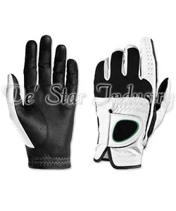 Latest Customized Non-Slip synthetic leather palm competitive Price Golf Gloves for man Wholesale From Pakistan