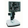 LCD-550-W 0.65X-5X zoom Digital Microscope with 8" LCD screen for PCB inspection, microscope lcd eyepiece, digital camera