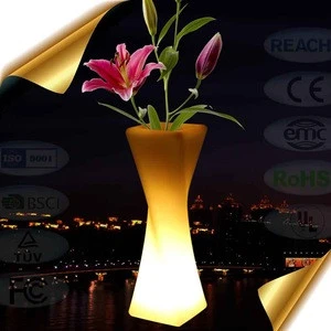 LED Flower Pot for Events Party / LED Nursery Planter Garden Flower Pot