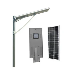 led  ip65 control outdoor integrated solar all in one 100w solar street light