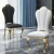 Import Living room furniture luxury modern dining chair gold stainless steel dining room chairs dining chairs for sale from China