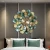 Import Living Room Ginkgo Leaves Metal Modern Wall Clock Reloj De Pared Decorativos 3d from China