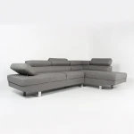 Living Room Sofa Modern new design L Shape Sofa Latest Grey Velvet Fabric Corner Sofa Canape