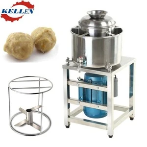 Long workinglife stainless steel meat beating machine for making meatball