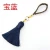 Import LONGJIE good quality  hanging key chain tassel with ring from China