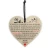 Import Love Heart Shape Gift Packing Pendant Wooden Printing Hang Tag Crafts for Mother&#39;s Day Decoration Wood Gift Tag for Father&#39;s day from China