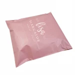 Lovely pink mailing bags strong adhesive courier bags for cosmetics