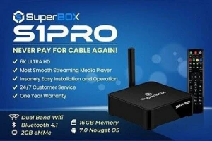 Low Power Supply Superbox S1 PRO Dual Band WIFI Support 6K Smart Device 6.0 Marshmallow OS Smart Media Player Set top box