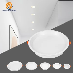 Low Price White Round Aluminum PP 7w 12w 15w 20w 30w Recessed Mounted Smd Led Panel Light