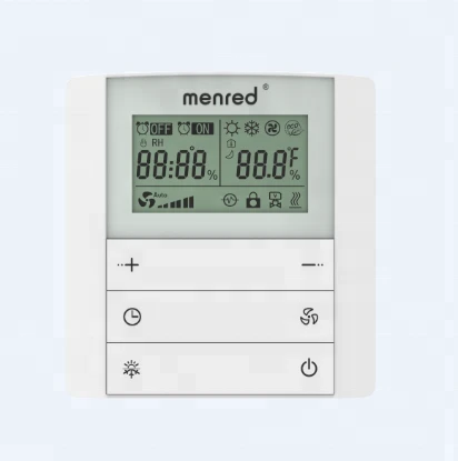 Ls3.42 Central Air Conditioning Fcu Digital Thermostat With Ce Certified For Hvac System