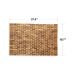 Luxurious Bamboo Bath Mat For Shower