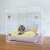 Import Luxury Customized  Plastic Pet Kennel Clear Acrylic Dog Kennel Cage with Door from China