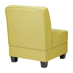 luxury five star hotel room elegant armless sofa chair