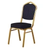 Luxury Modern Aluminium Iron Hotel Banquet Chair Stackable Wedding Banquet Chair For Sale