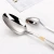 Import luxury stainless steel gold cutlery verified 304 4 piece gold plated stainless steel cutlery set from China