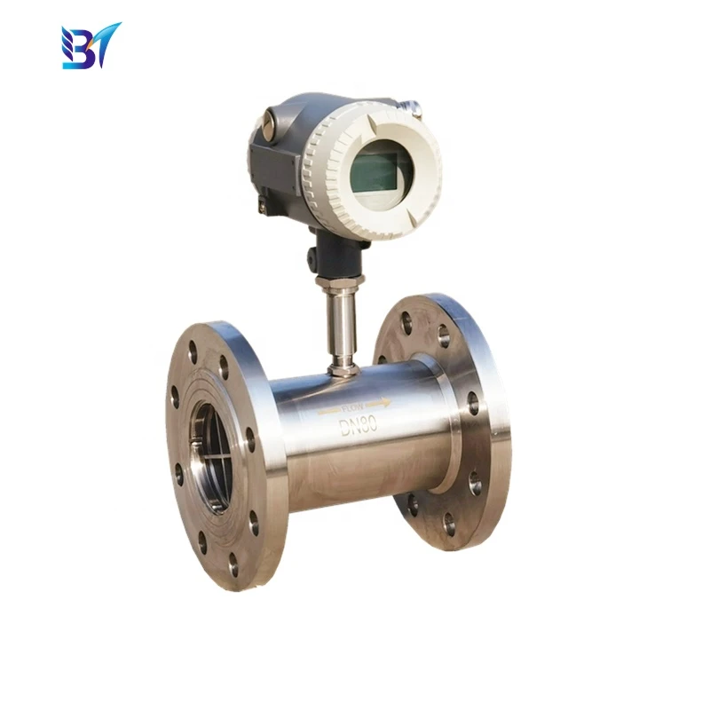 LWGY 4-20ma Output High Accuracy Diesel Oil Turbine Flow Meter for Water