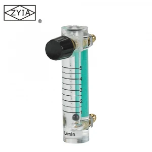 LZM-6T 02 acrylic oxygen flow meter for oxygen concentrator